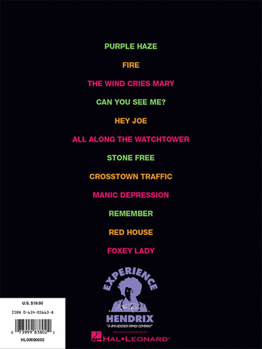 Jimi Hendrix – Smash Hits Electric Guitar scores gallery preview page 5