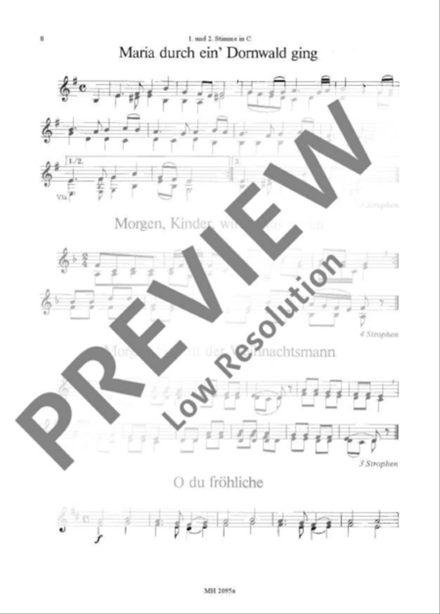 Christmas Carols Christmas Carols Part scores gallery preview page 9