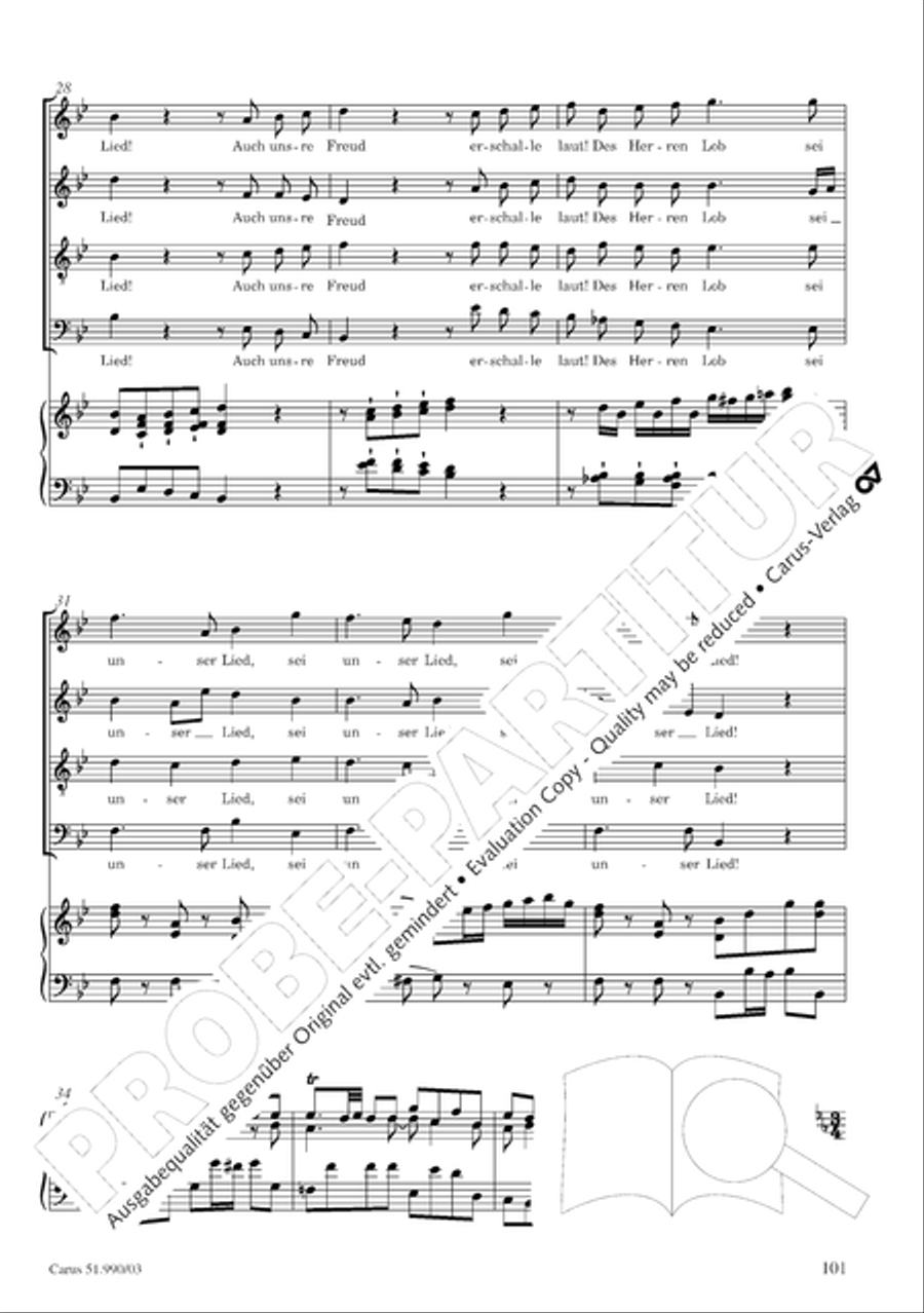 The Creation (Die Schopfung) The Creation (Die Schopfung) 4-Part scores gallery preview page 104