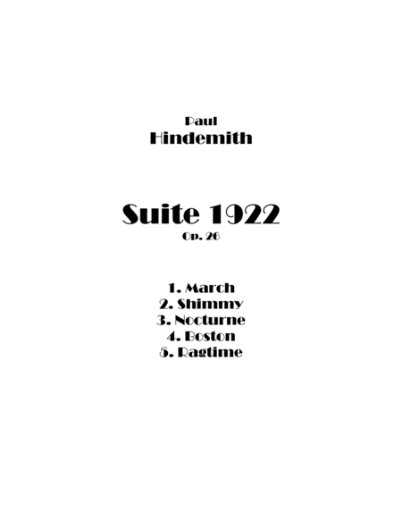 Suite "1922" image number null