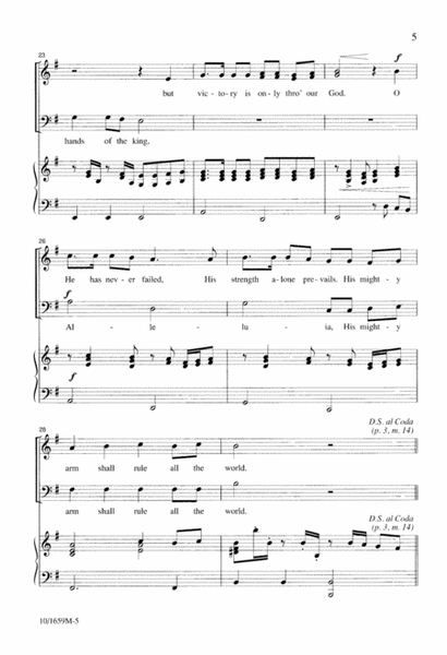 I Trust in the Lord by Joseph M. Martin Choir - Digital Sheet Music