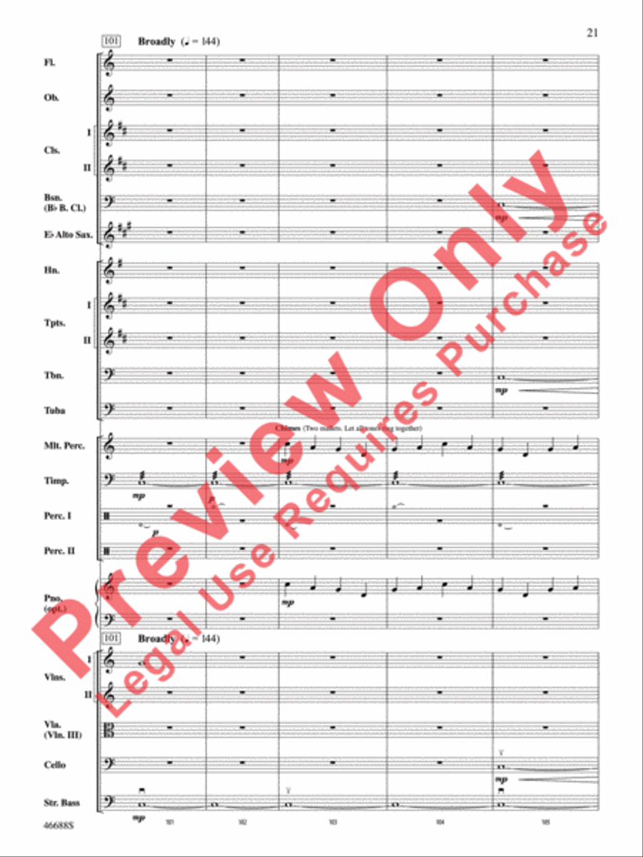 Russian Christmas Music Full Orchestra scores gallery preview page 22