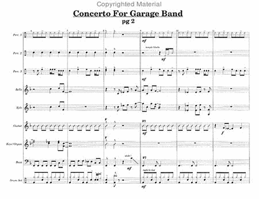Concerto For Garage Band image number null