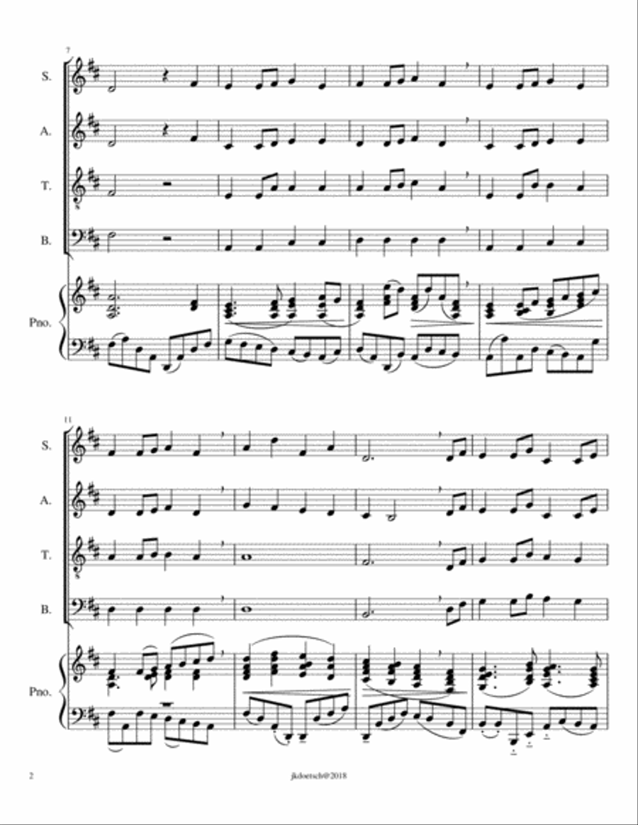STILL, STILL, STILL STILL, STILL, STILL Choir scores gallery preview page 2