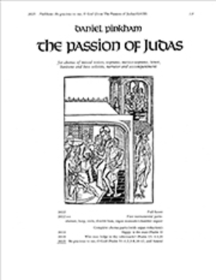 The Passion of Judas: Be gracious to me, O God