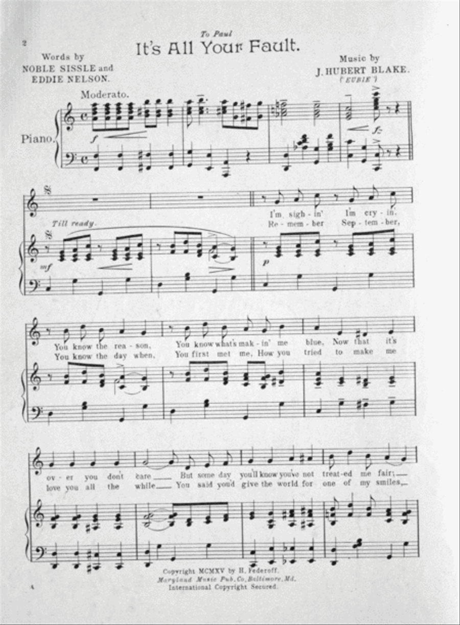 Its All Your Fault Voice scores gallery preview page 2