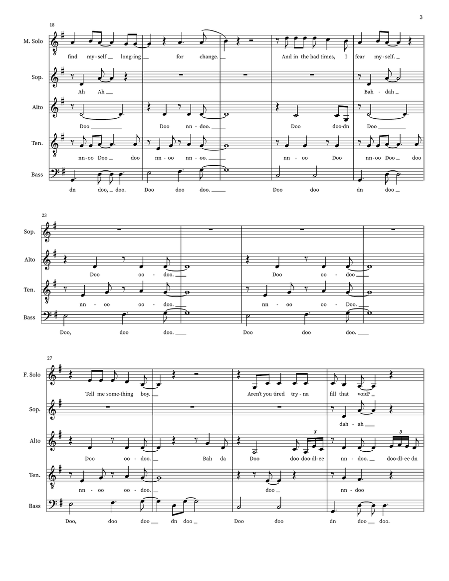 Shallow Choir scores gallery preview page 3