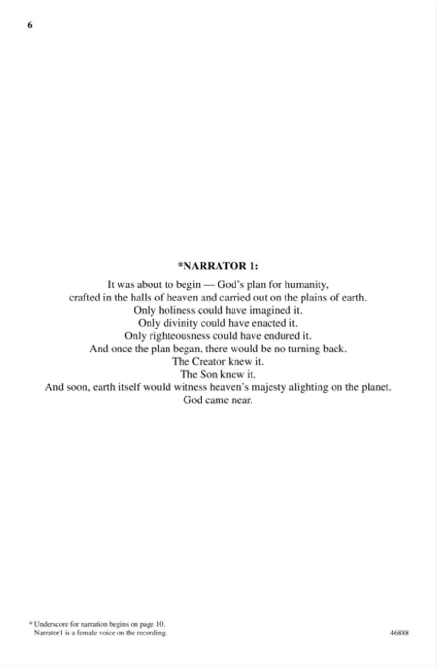God Came Near God Came Near Choir scores gallery preview page 6