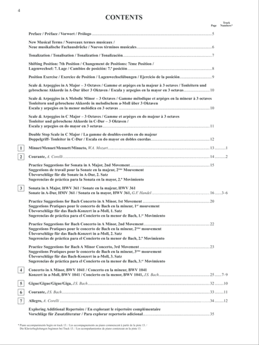 Suzuki Violin School, Volume 7 String Methods scores gallery preview page 3