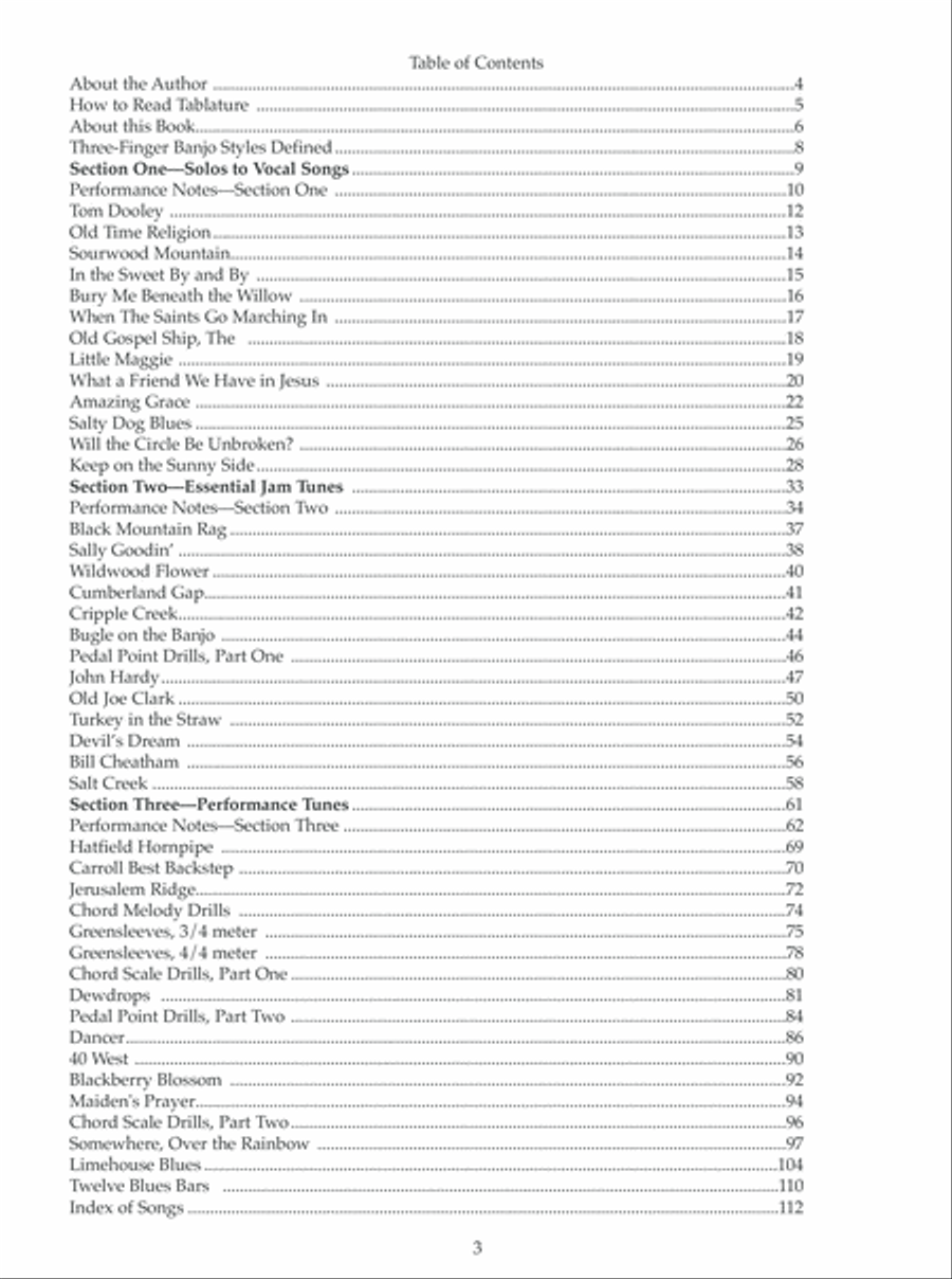 The Best of Jack Hatfield Banjo scores gallery preview page 4