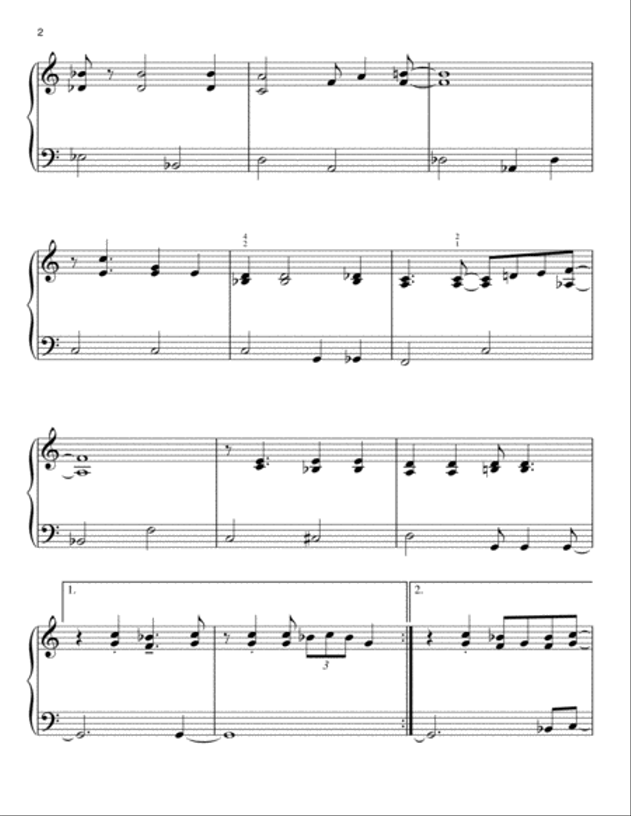 The Lady Is A Tramp The Lady Is A Tramp Easy Piano scores gallery preview page 2