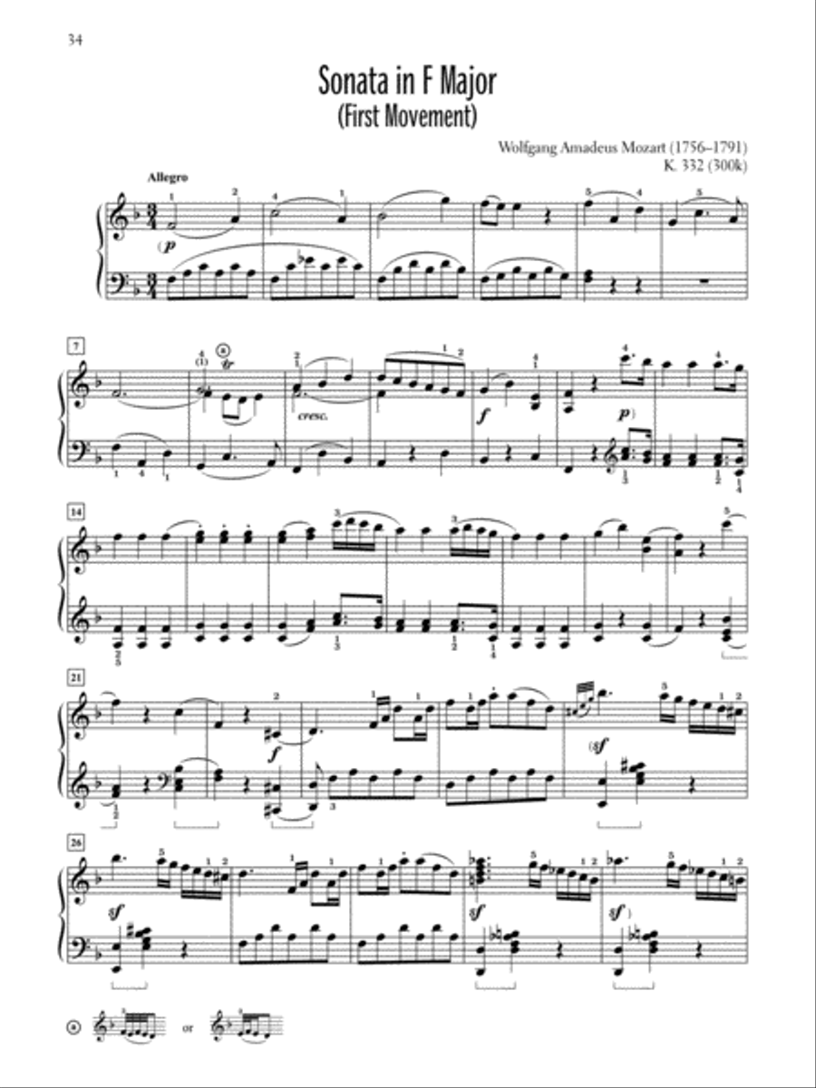 Audition Repertoire for the Advancing Pianist, Book 4 Piano Method scores gallery preview page 4