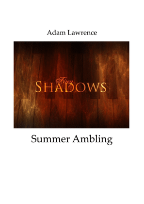 Summer Ambling - 4 Part Brass - SCORE