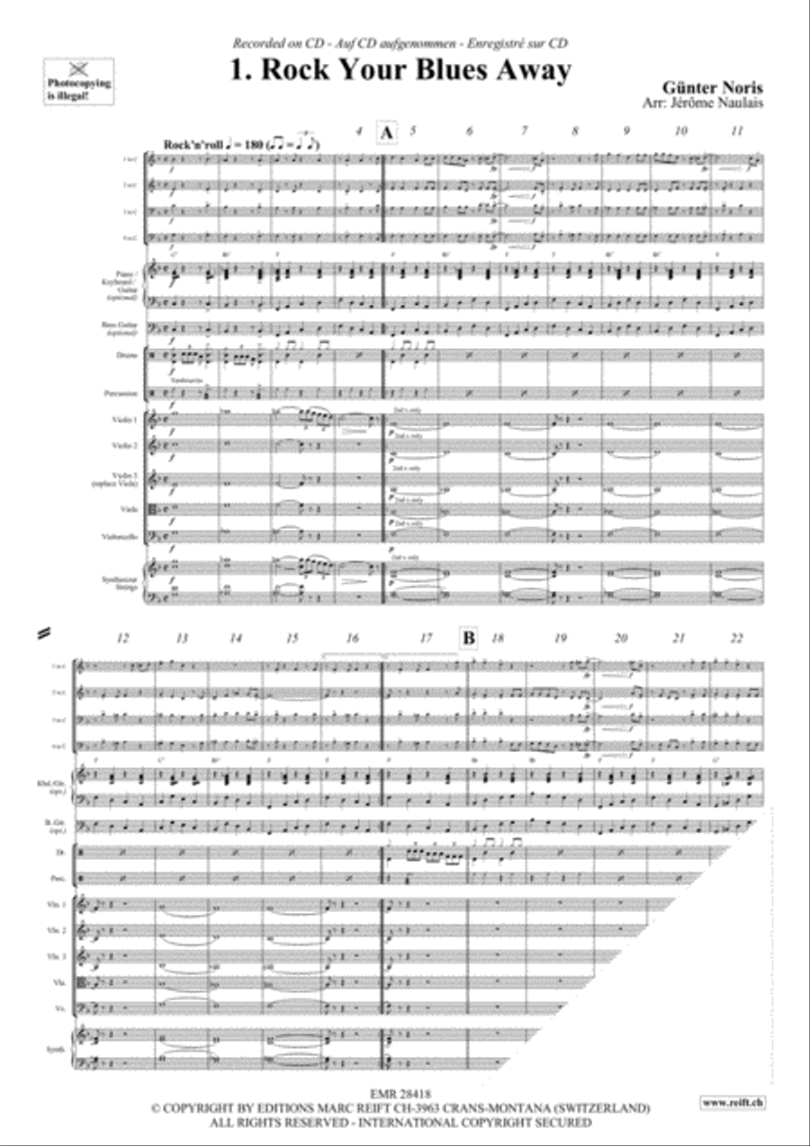 Let's Dance Volume 4 Brass Ensemble scores gallery preview page 3
