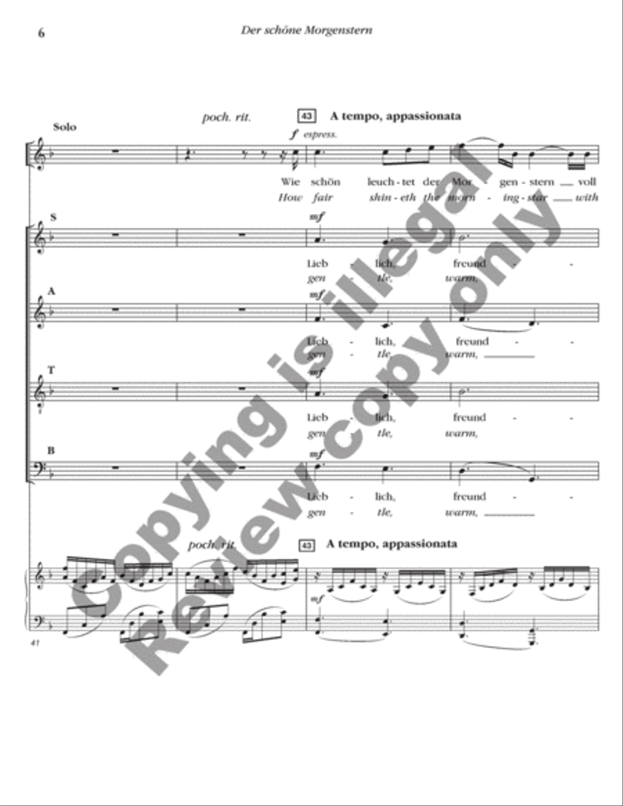 Der Schöne Morgenstern 4-Part scores gallery preview page 7