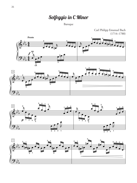 Federation Moderately Difficult Class III Piano Solo (Value Pack)