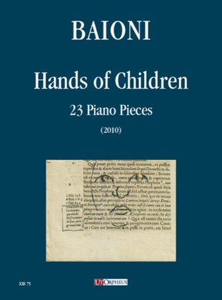 Hands of Children. 23 Piano Pieces (2010)