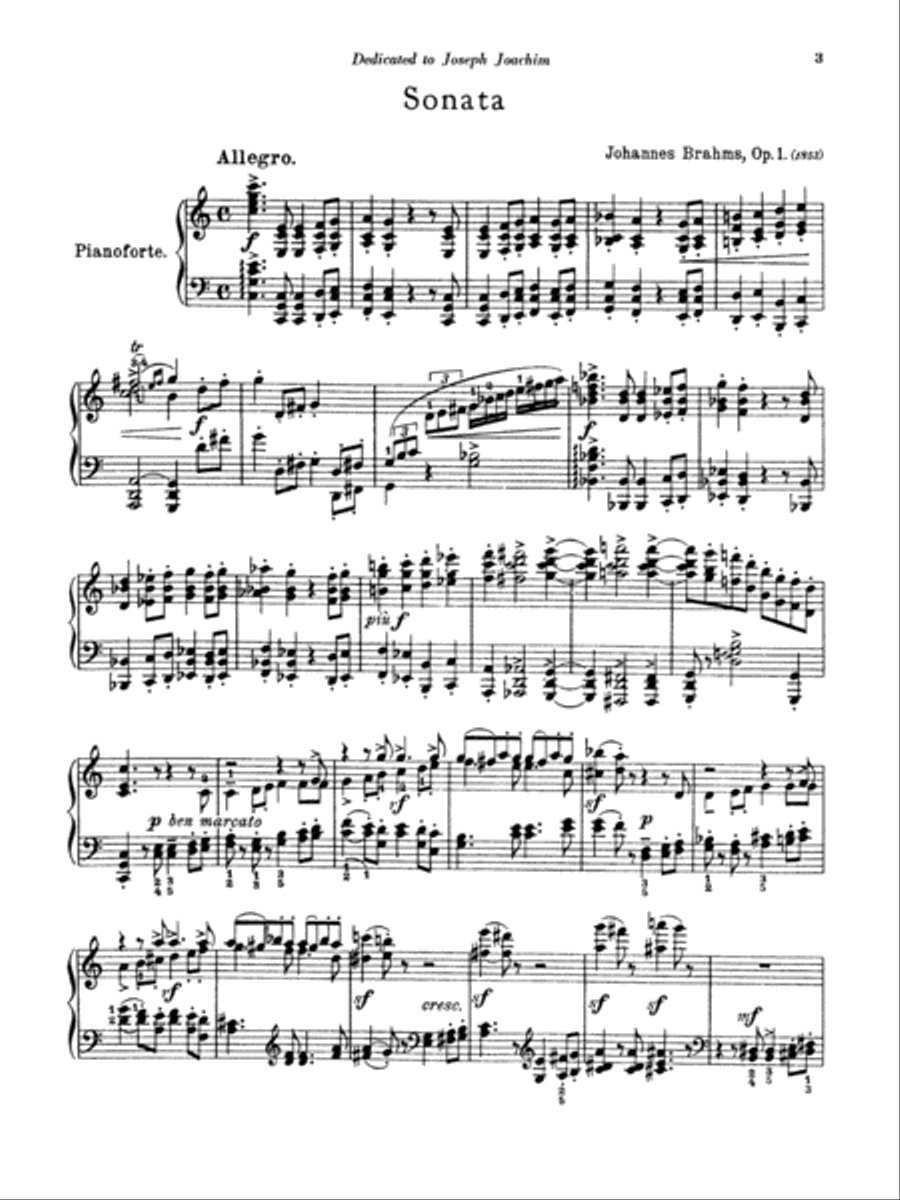 Piano Works (Op. 1 to Op. 24), Volume 1 Piano Solo scores gallery preview page 4