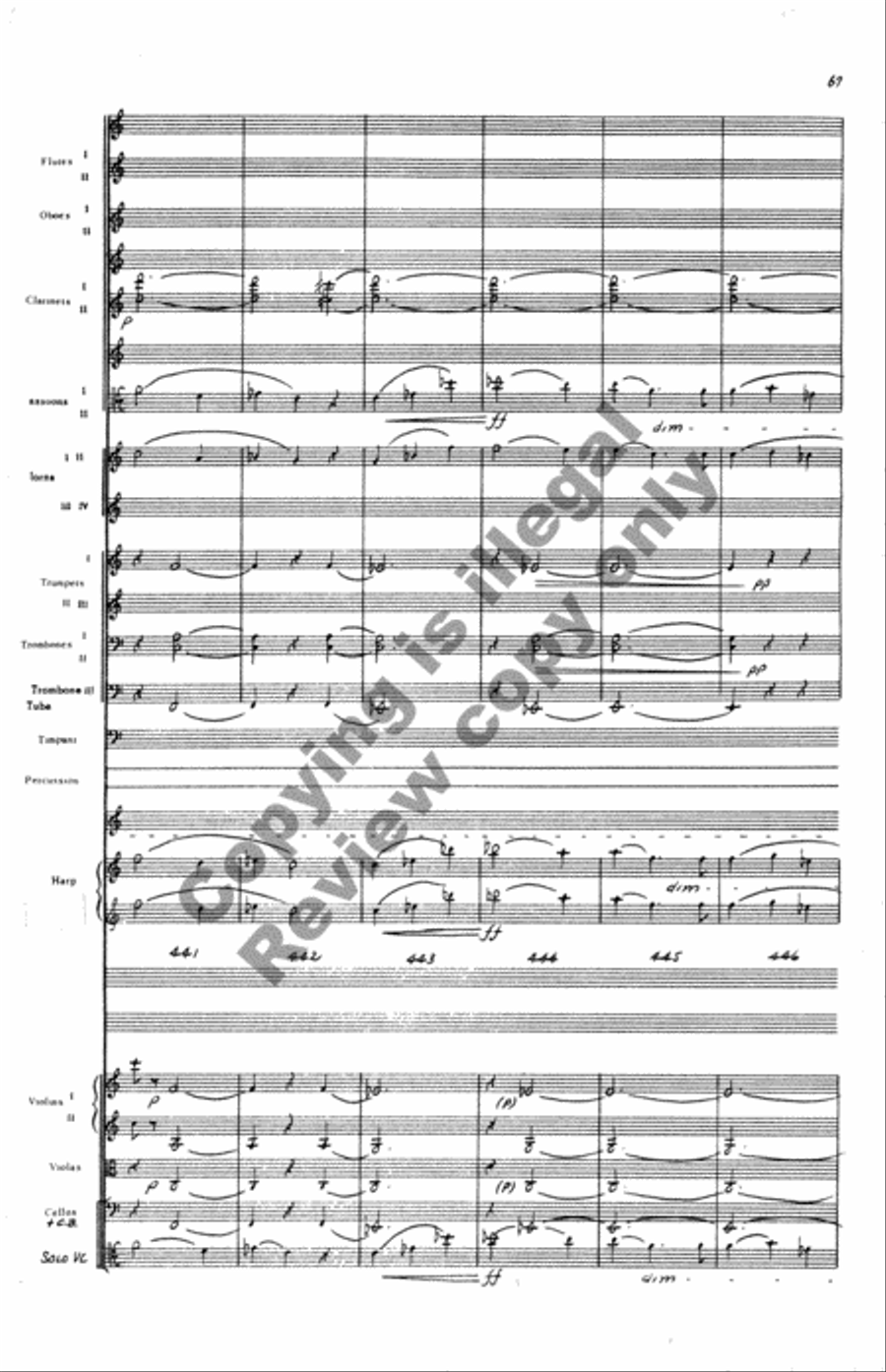 Concerto for Orchestra Full Orchestra scores gallery preview page 145
