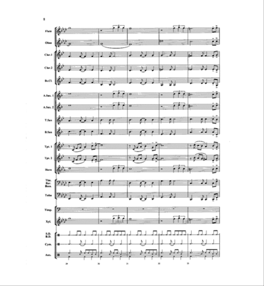 La Brava! Concert Band scores gallery preview page 7