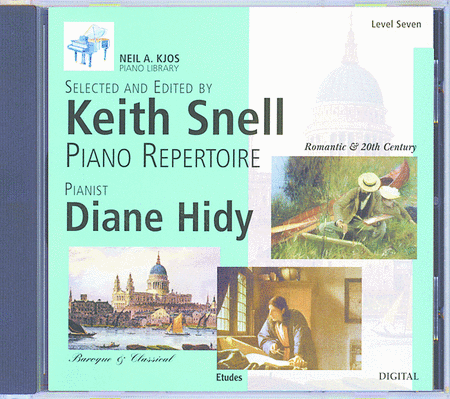 Neil A. Kjos Piano Library CD: Baroque/Classical, Romantic, Etudes, Prep & Level 7