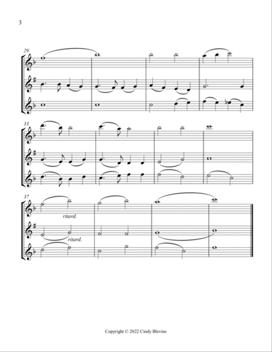 America, the Beautiful, Flute, Clarinet and Violin