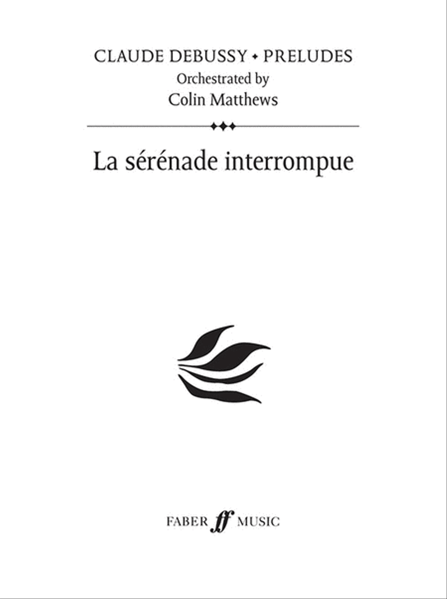 La Sérénade Interrompue Full Orchestra scores gallery preview page 1