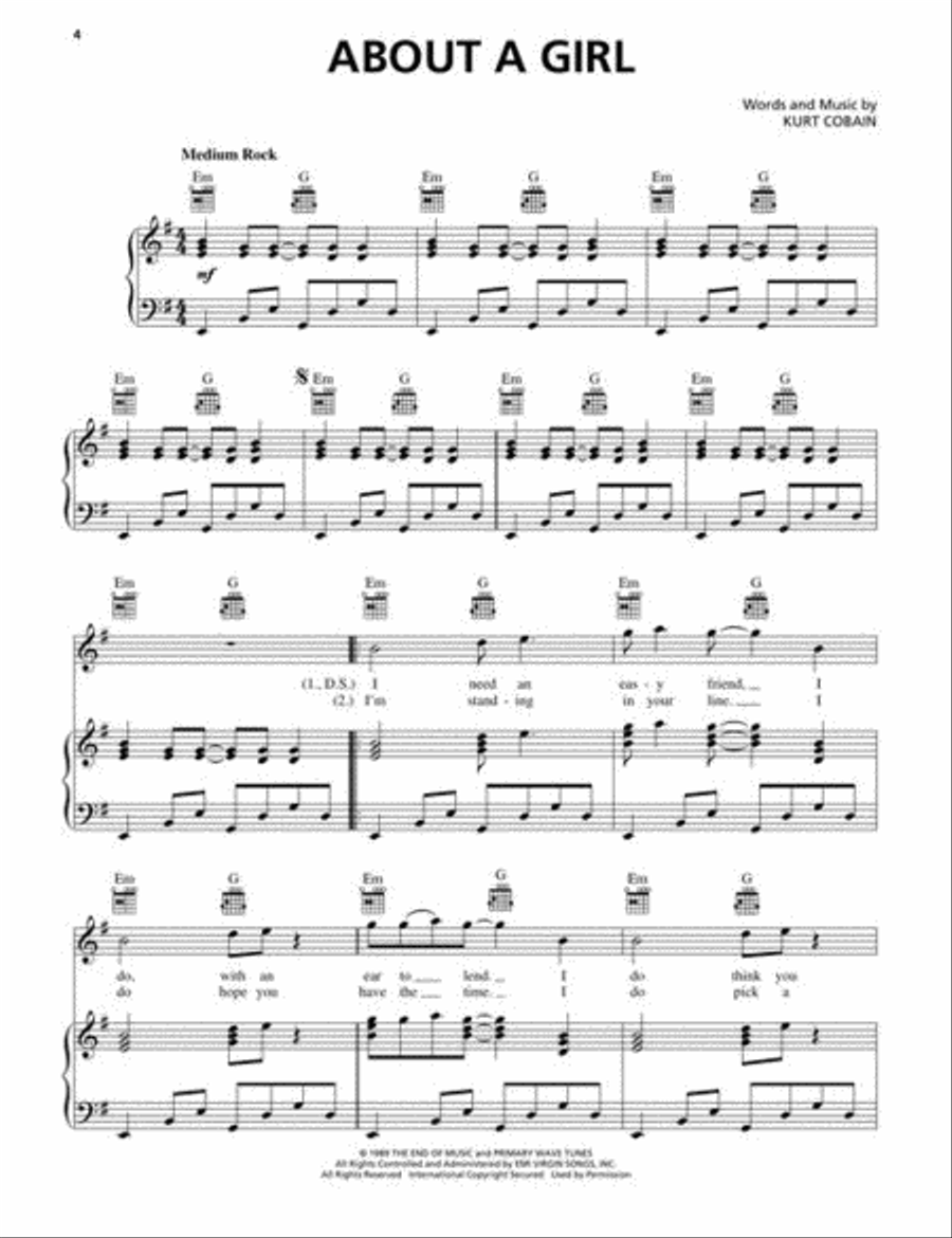 Acoustic Piano, Vocal, Guitar scores gallery preview page 6