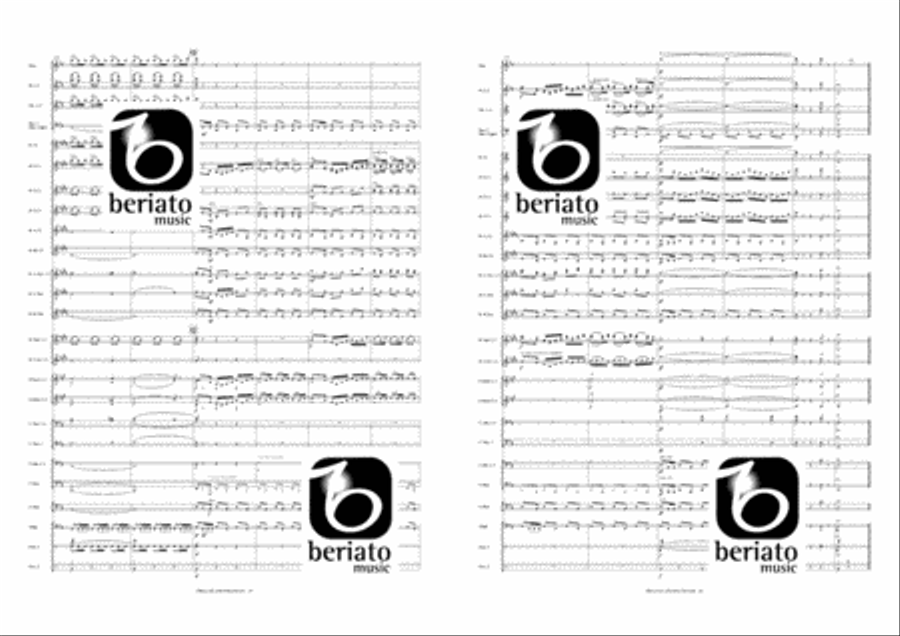 Prelude and Polonaise Concert Band scores gallery preview page 16