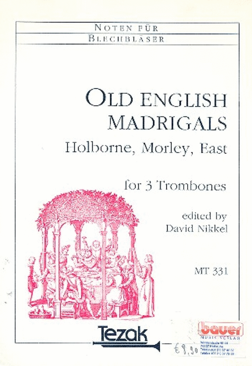 Old English Madrigals
