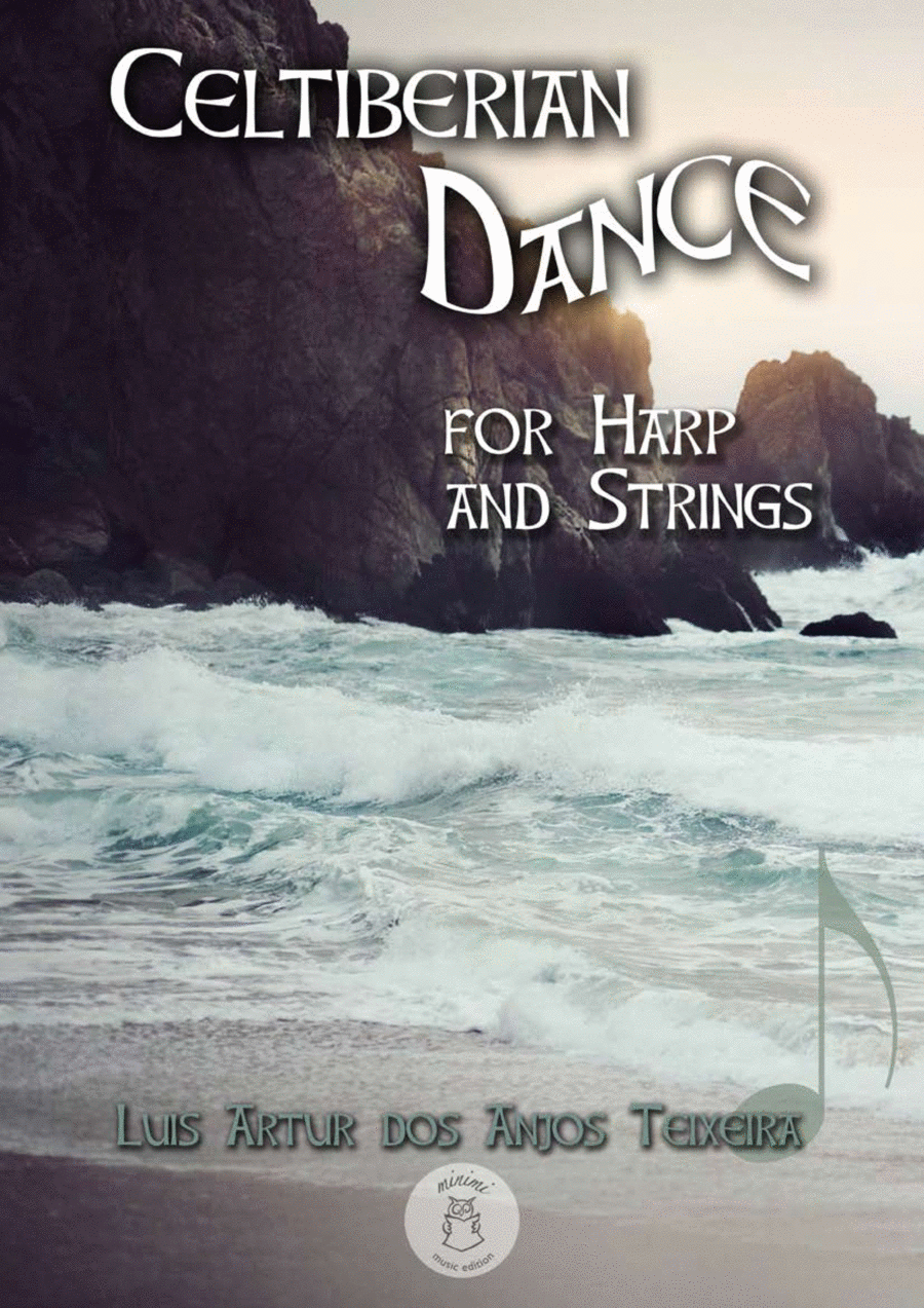 Celtiberian Dance for Harp and Strings String Orchestra scores gallery preview page 1