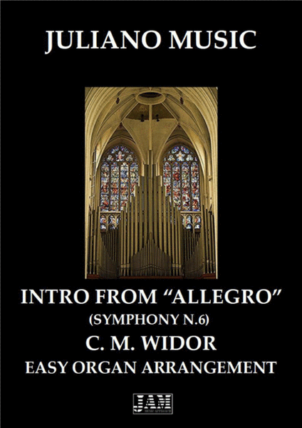 INTRO FROM "ALLEGRO" (EASY ORGAN) - C. M. WIDOR image number null