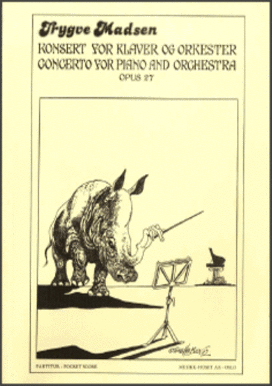 Piano Concerto Op. 27 Piano Concerto Op. 27 Orchestra scores gallery preview page 1
