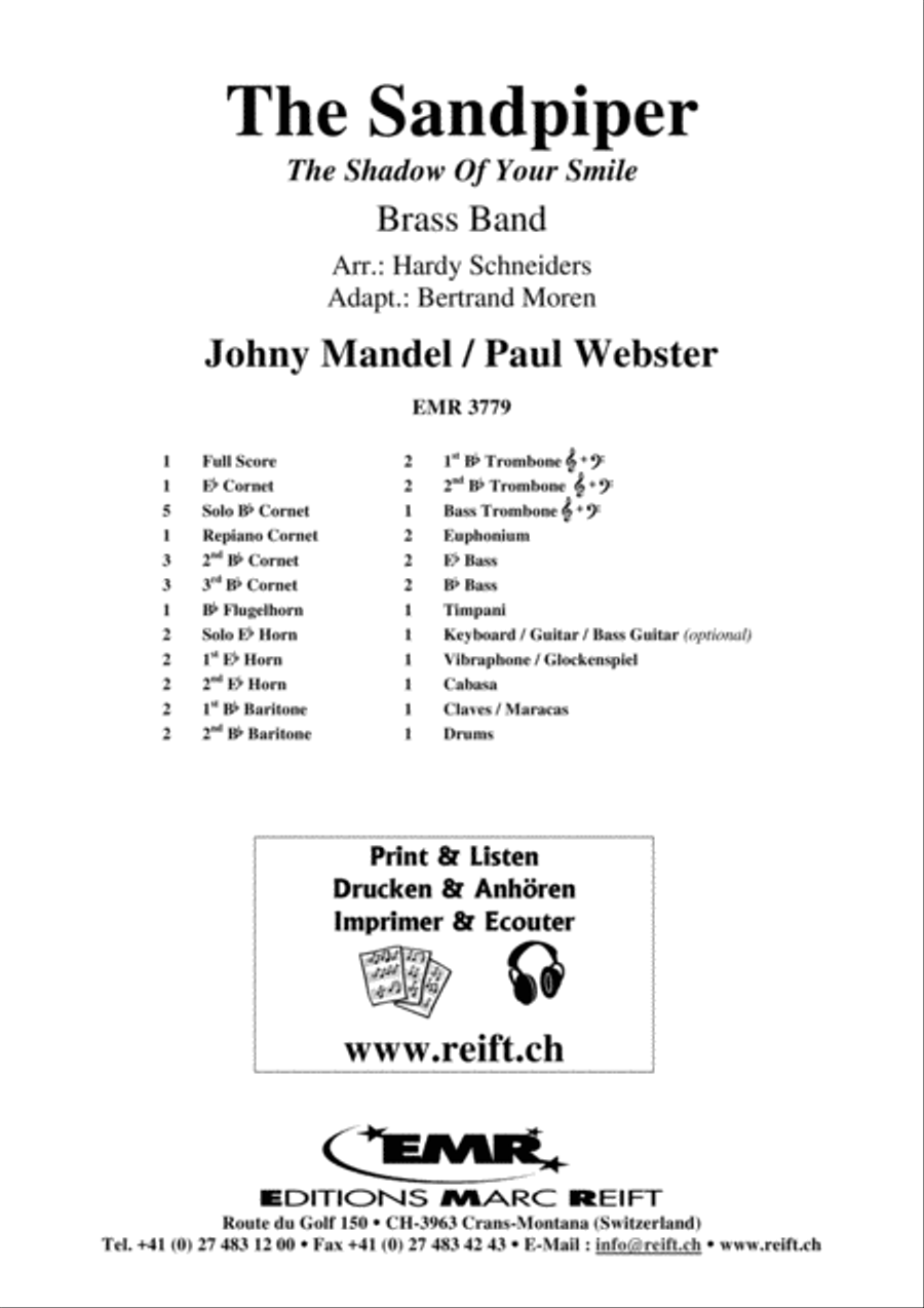 The Sandpiper Brass Band scores gallery preview page 2
