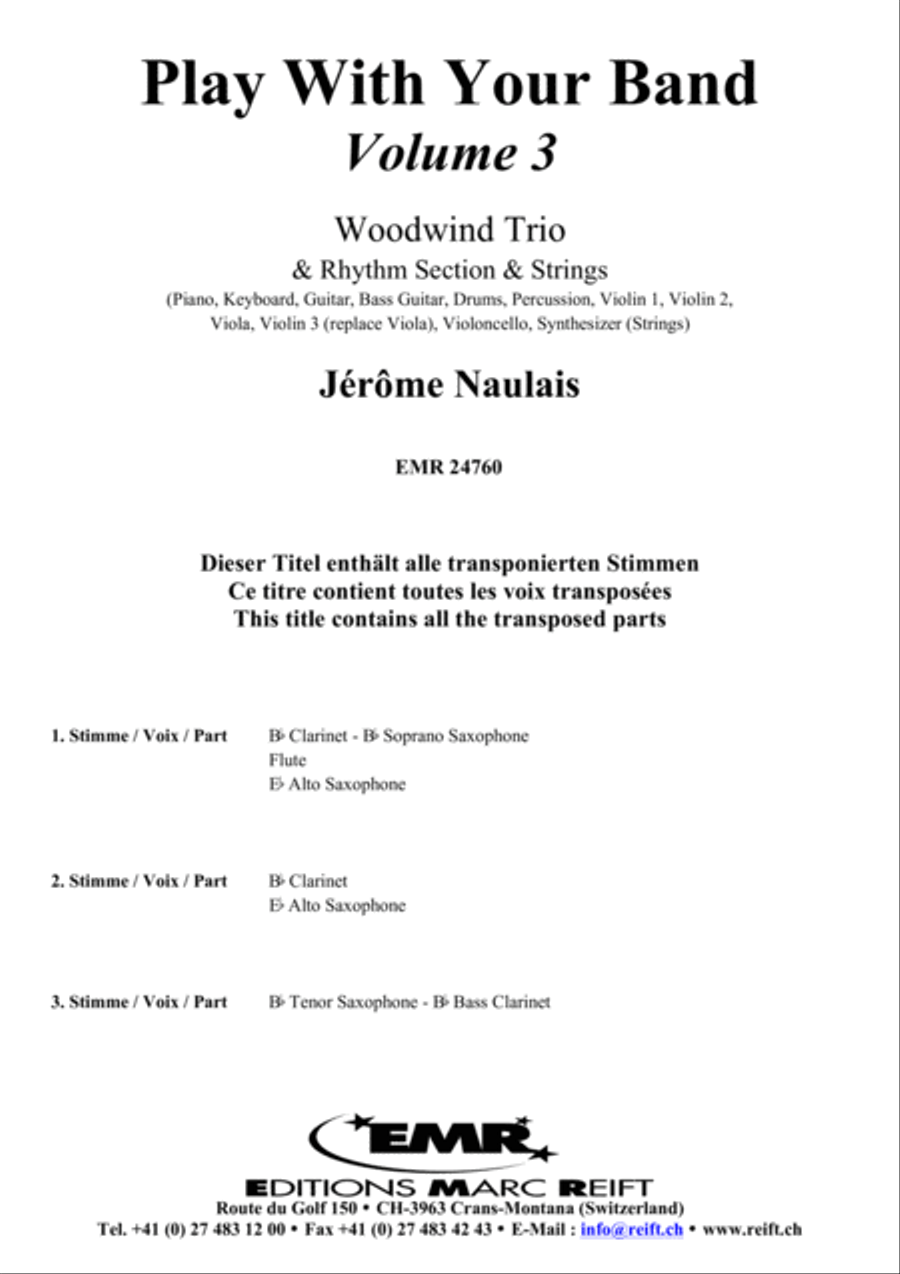 Play With Your Band Volume 3 Woodwind Trio scores gallery preview page 3