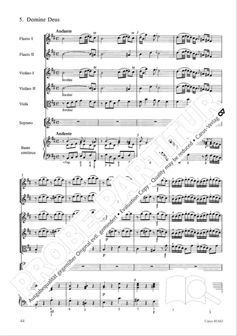 Mass in D minor (Missa in d) ATB scores gallery preview page 60