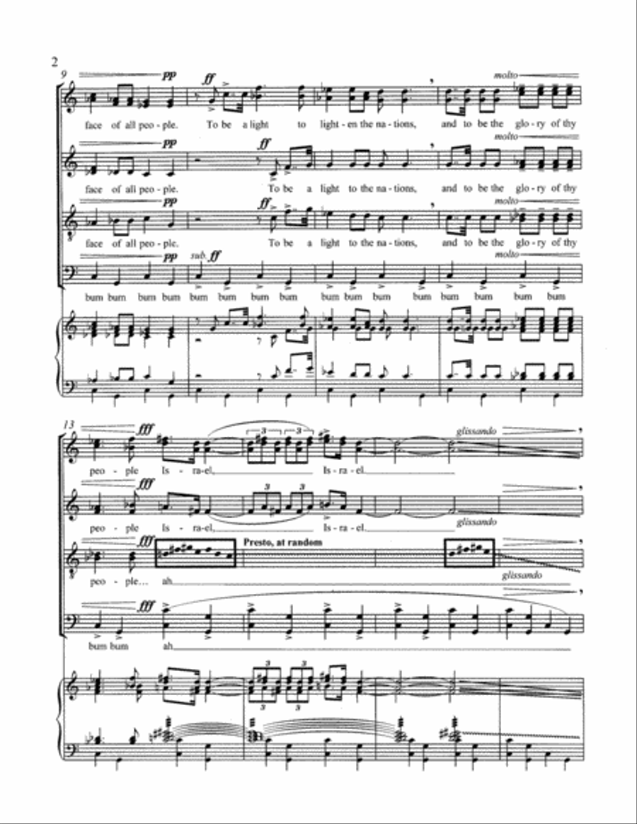 Nunc Dimittis Divisi scores gallery preview page 3