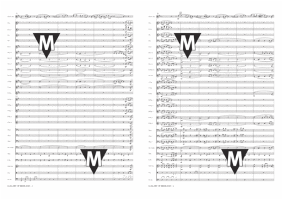 Lullaby of Birdland Lullaby of Birdland Concert Band scores gallery preview page 3