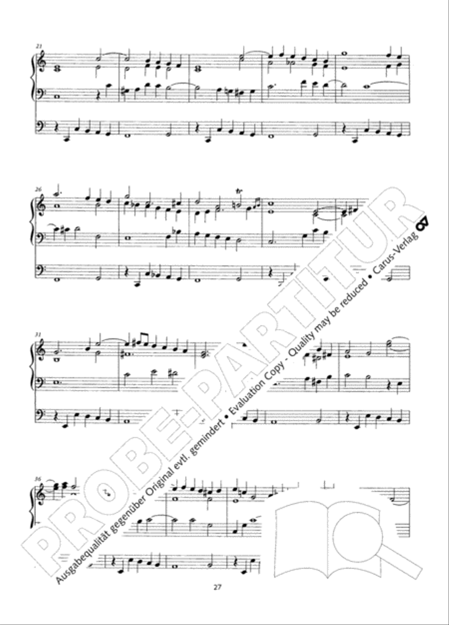 Zwolf Charakterstucke op. 156 Organ Solo scores gallery preview page 28