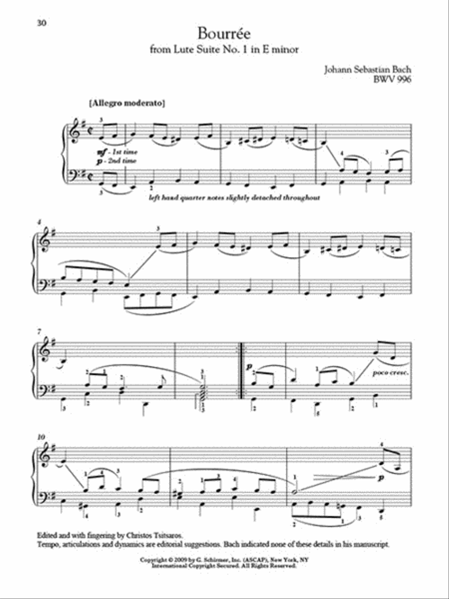 Three Centuries of Piano Music: 18th, 19th & 20th Centuries Piano Solo scores gallery preview page 7