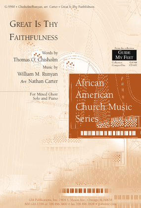 Book cover for Great Is Thy Faithfulness - Full Score and Parts
