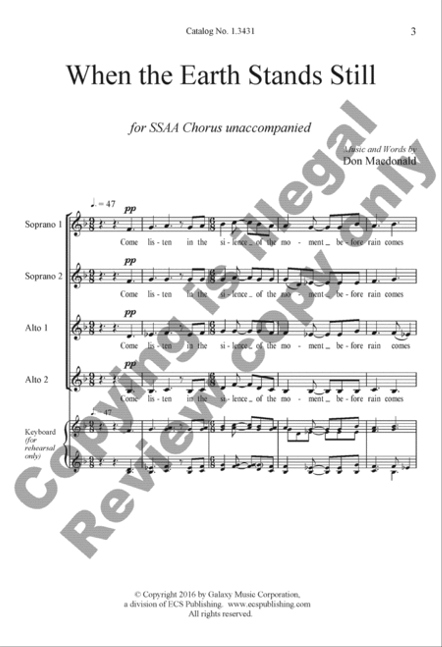 When the Earth Stands Still SSAA scores gallery preview page 2
