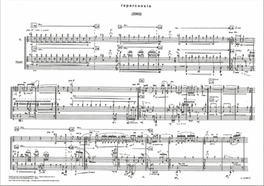 Repercussio Piano Accompaniment scores gallery preview page 2