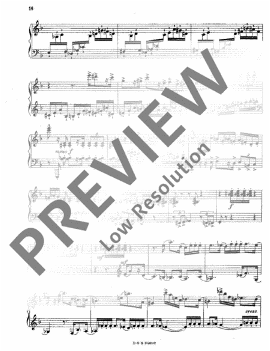 Sonata for Piano Piano Solo scores gallery preview page 19
