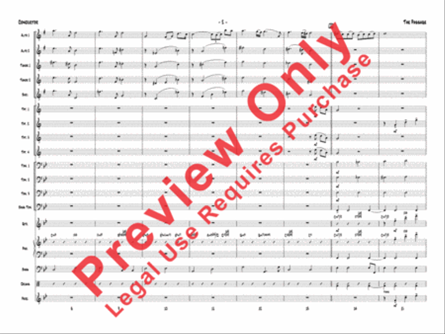 The Passage The Passage Jazz Ensemble scores gallery preview page 21