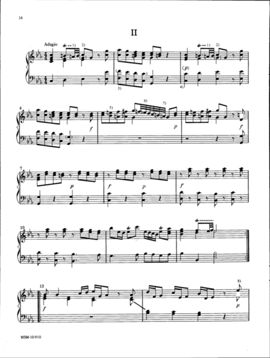 Concerto in G Minor Organ scores gallery preview page 5