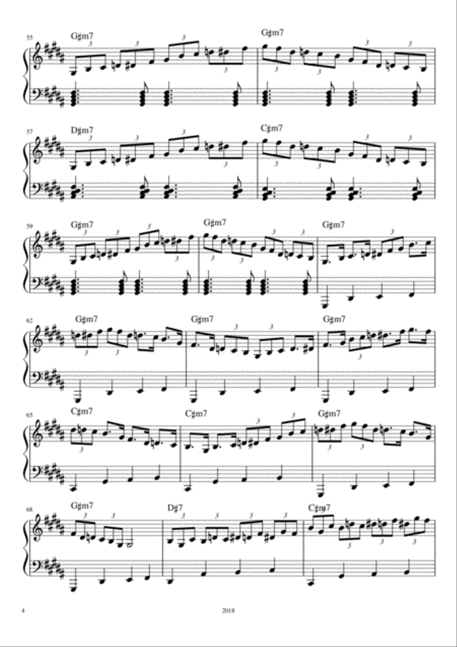 Blues Exercises - Series 1 - Part C Piano Method scores gallery preview page 4