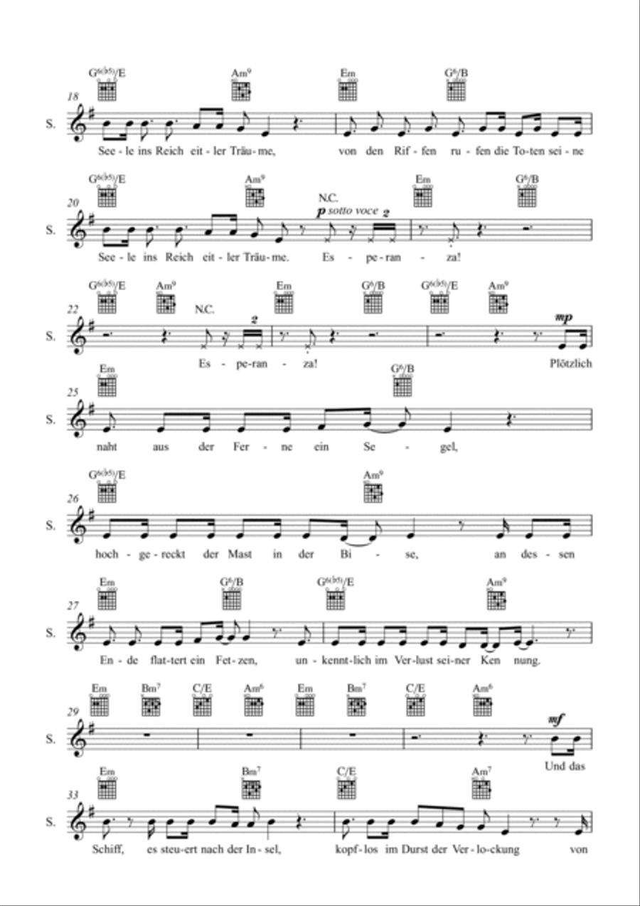 Esperanza Esperanza Voice Solo scores gallery preview page 2