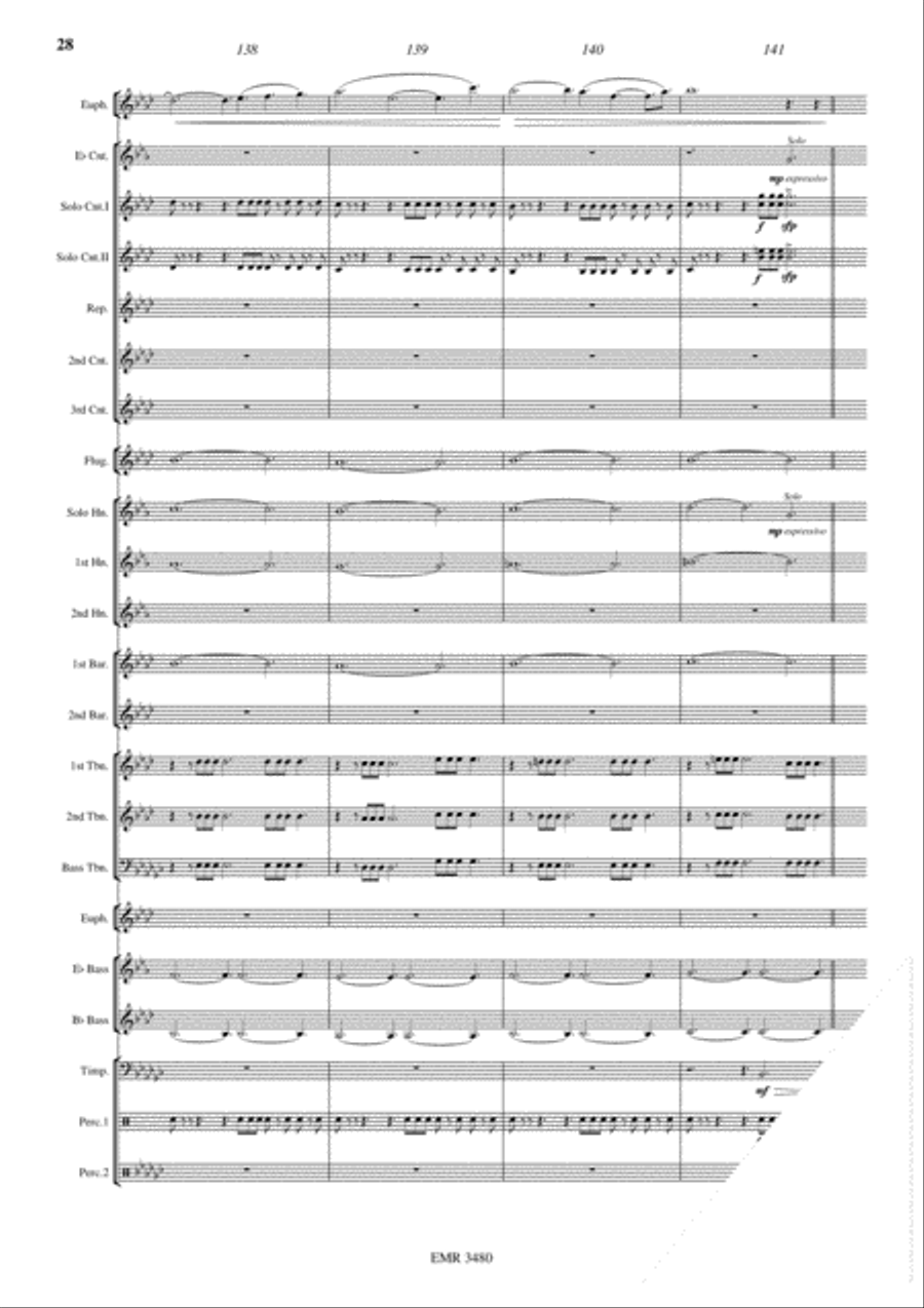 Devil's Concertino Devil's Concertino Brass Band scores gallery preview page 29