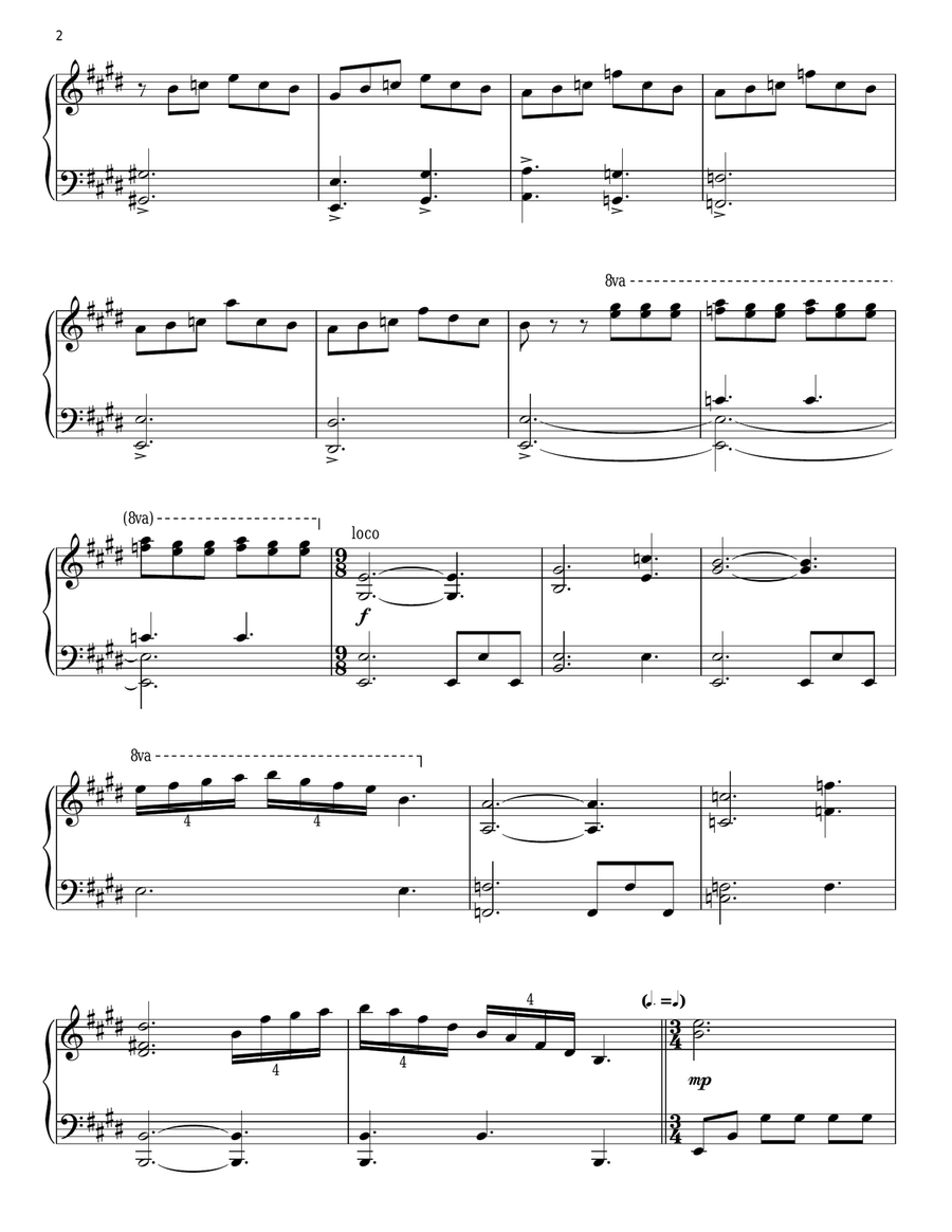 The Magic Beanstalk The Magic Beanstalk Piano Solo scores gallery preview page 2